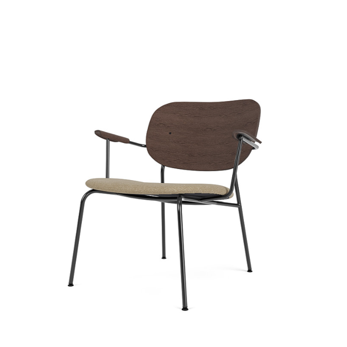 Co Lounge Chair | Seat Upholstered |  Various Fabrics.