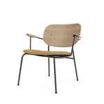 Co Lounge Chair | Seat Upholstered |  Various Fabrics.