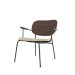 Co Lounge Chair | Seat Upholstered |  Various Fabrics.