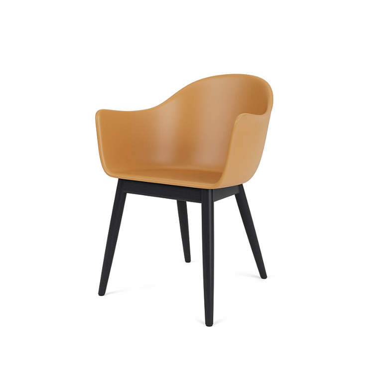 Harbour Dining Chair | PP + Fibreglass + Wooden Base | Various Colours + Finishes.