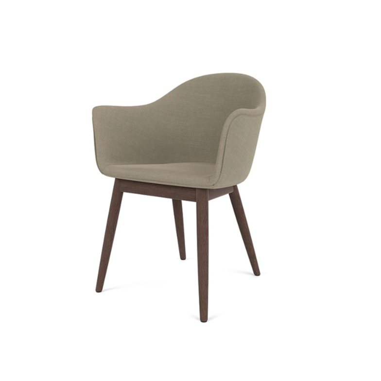 Harbour Dining Chair | Upholstered | Wooden Base | Various Colours.