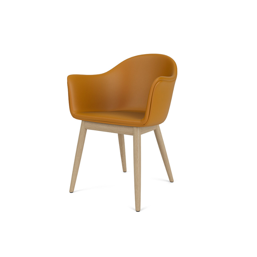 Harbour Dining Chair | Upholstered | Wooden Base | Various Colours.