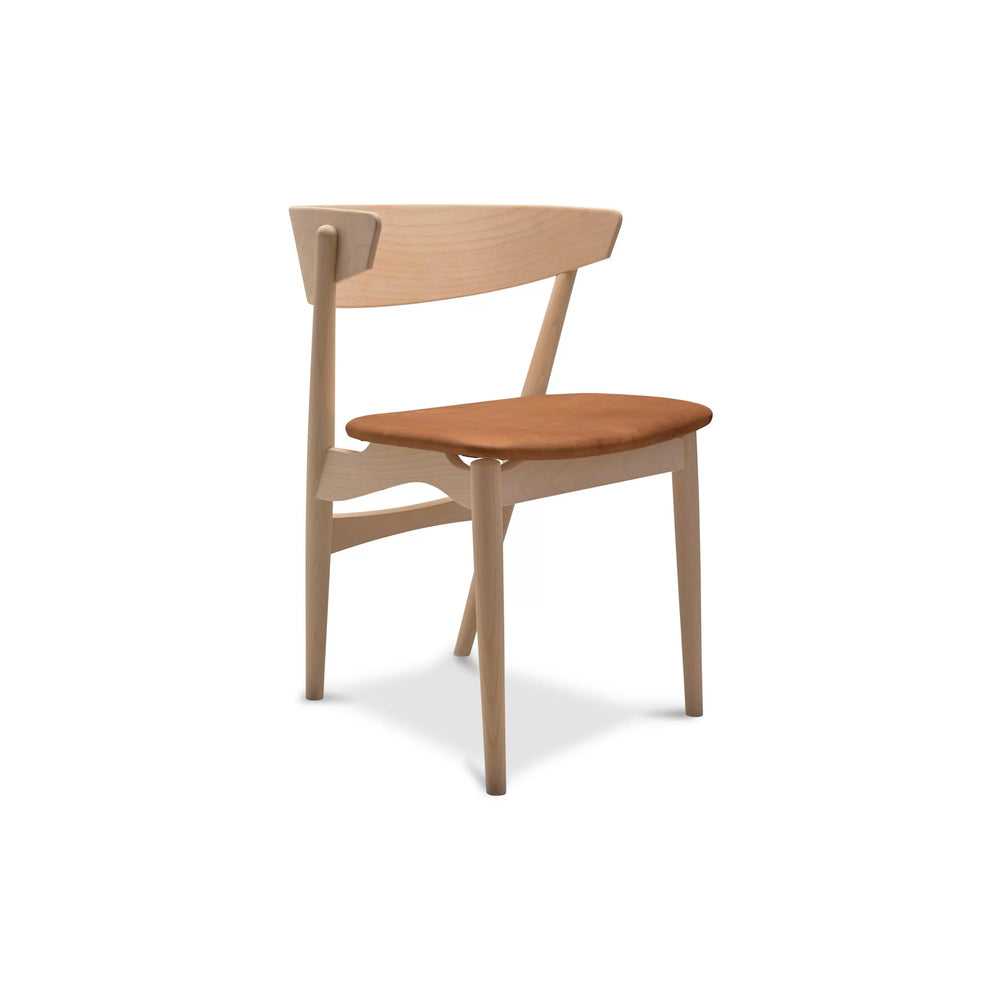 Sibast No.7 | Dining Chair | Upholstered Seat | Various Finishes + Colours.