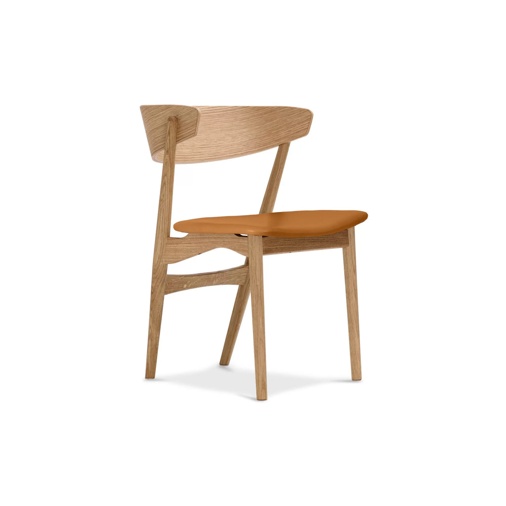 Sibast No.7 | Dining Chair | Upholstered Seat | Various Finishes + Colours.