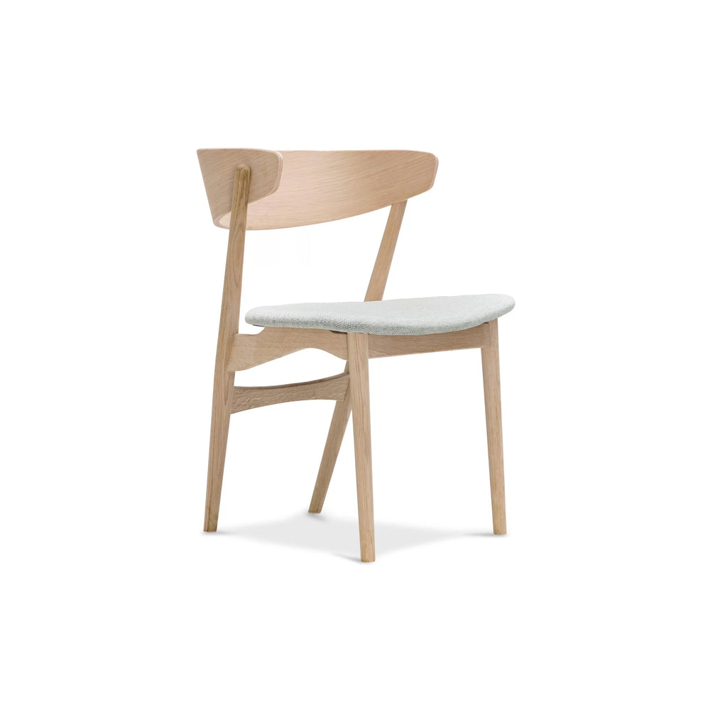 Sibast No.7 | Dining Chair | Upholstered Seat | Various Finishes + Colours.