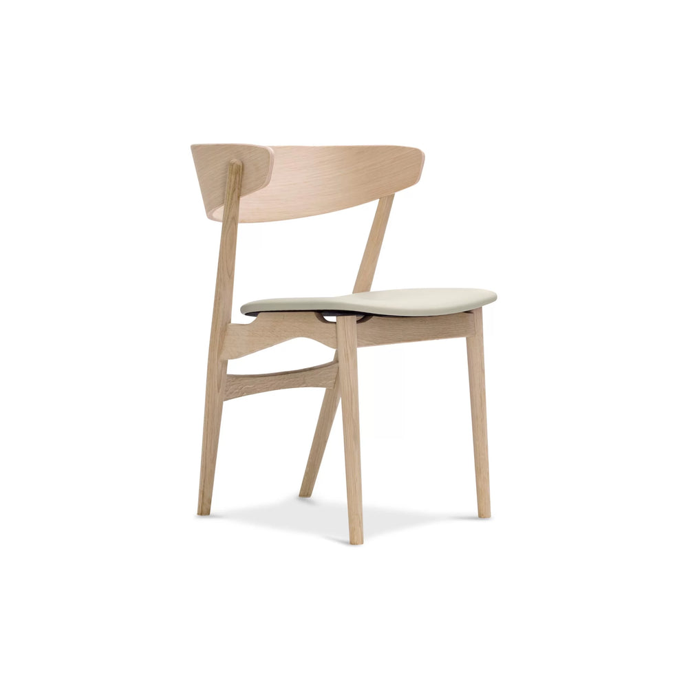 Sibast No.7 | Dining Chair | Upholstered Seat | Various Finishes + Colours.