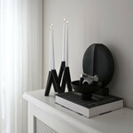 W Candle Holder | Various Colours.