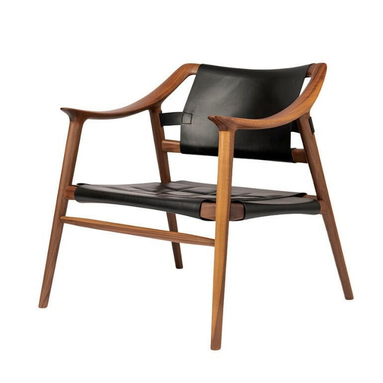 Bambi 56/2 | Lounge Chair | Leather Back + Seat | Various Finishes + Colours.