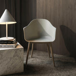 Harbour Dining Chair | PP + Fibreglass + Wooden Base | Various Colours + Finishes.