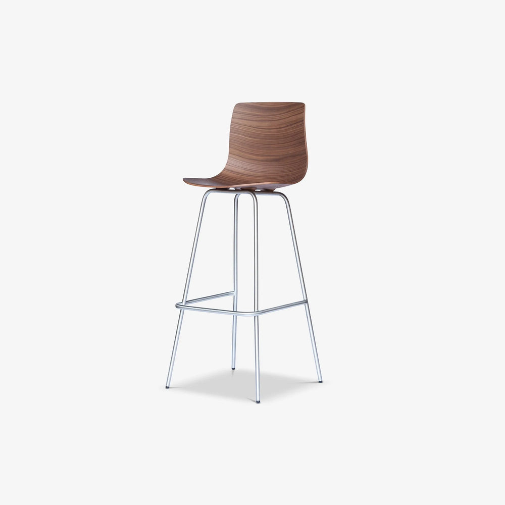 Loku Stool | Tubular Base | Various Finishes and Heights.