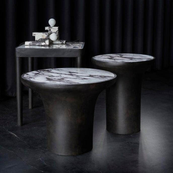 Trumpet Table | Calacatta | Various Sizes.