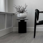 Pillar Table | Burned Black | Various Sizes.