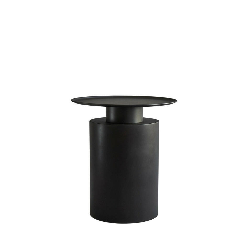 Pillar Table | Burned Black | Various Sizes.