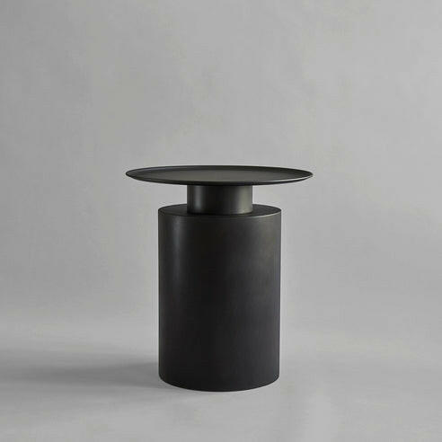 Pillar Table | Burned Black | Various Sizes.