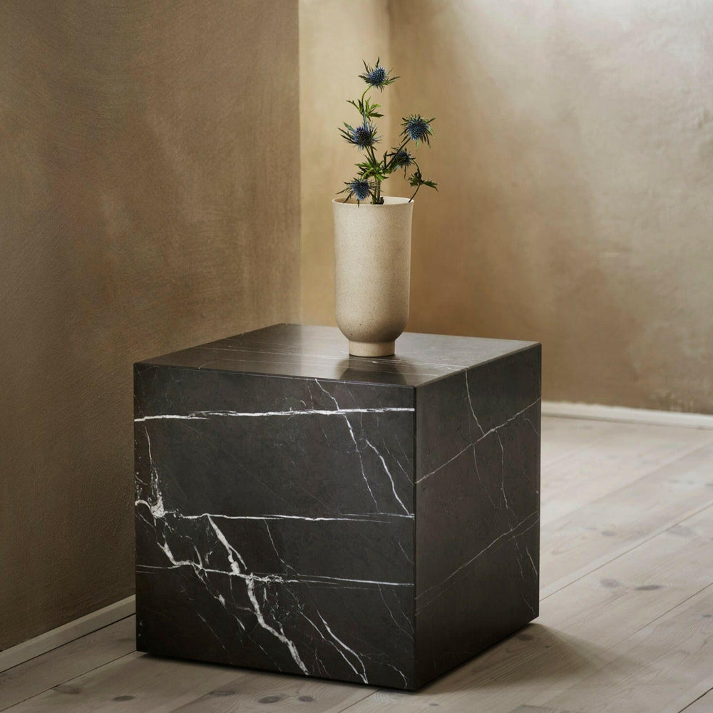 Plinth | Black Marble Marquina | Various Sizes.