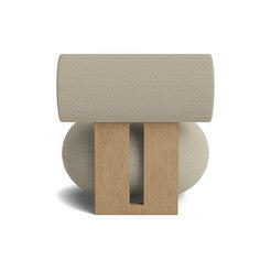 Hippo Lounge Chair | Wood + Upholstery | FSC® Certified Oak | Various Colours.