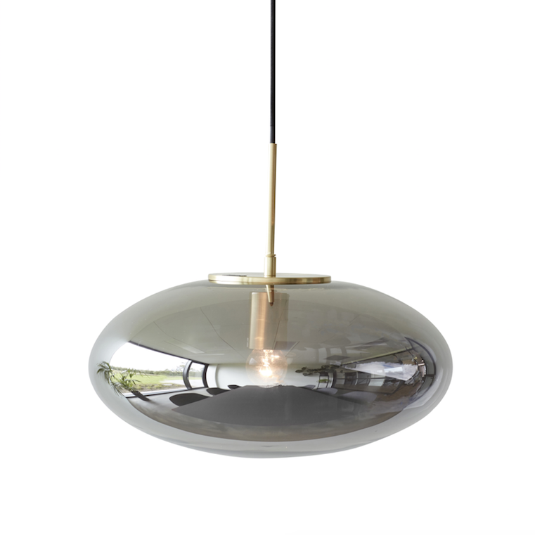 Reflect Pendant Ellipse | Smoked.