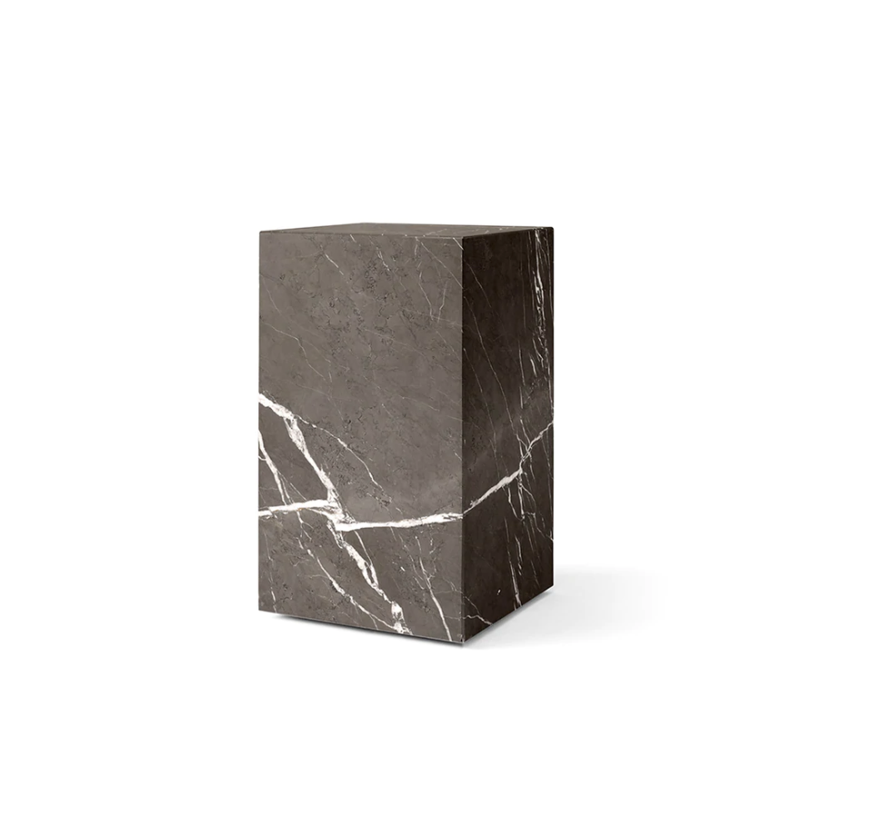 Plinth | Grey Marble Kendzo | Multiple Sizes