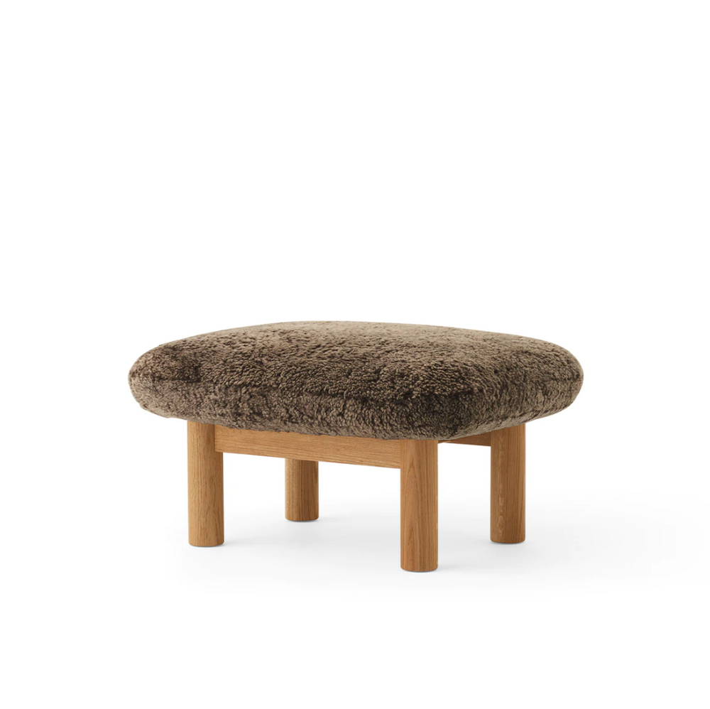 Brasilia Ottoman | Sheepskin | Various Colours