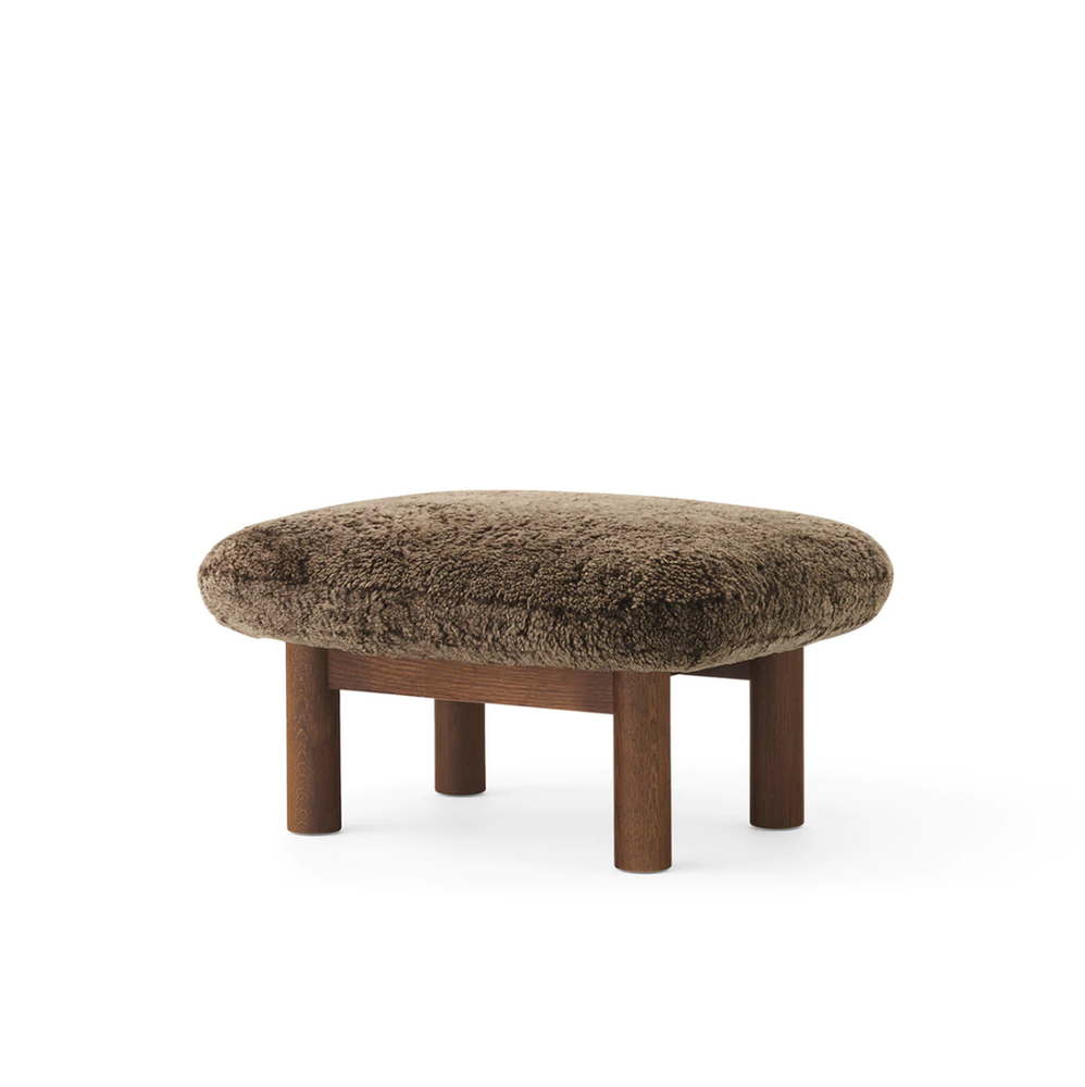 Brasilia Ottoman | Sheepskin | Various Colours.