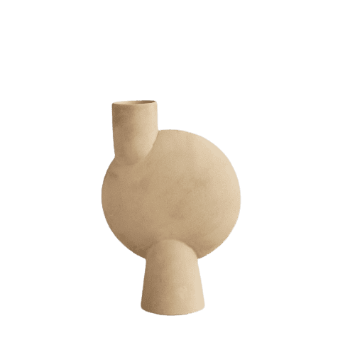 Sphere Vase Bubl | Big | Sand.