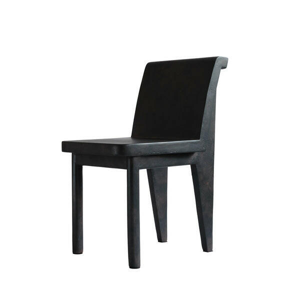 Brutus Slim Dining Chair | Coffee.